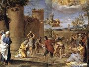 Annibale Carracci La lapidation de saint Etienne china oil painting reproduction